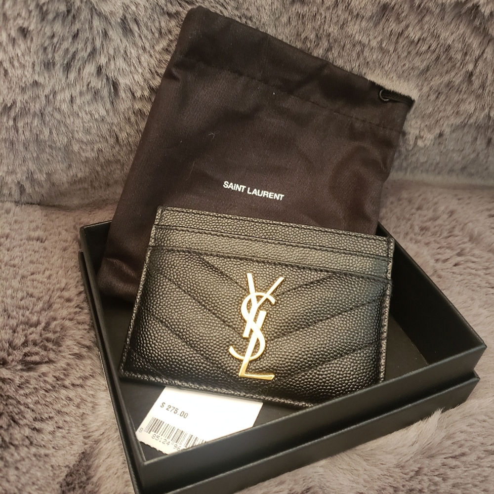 Ives Saint Laurent card holder